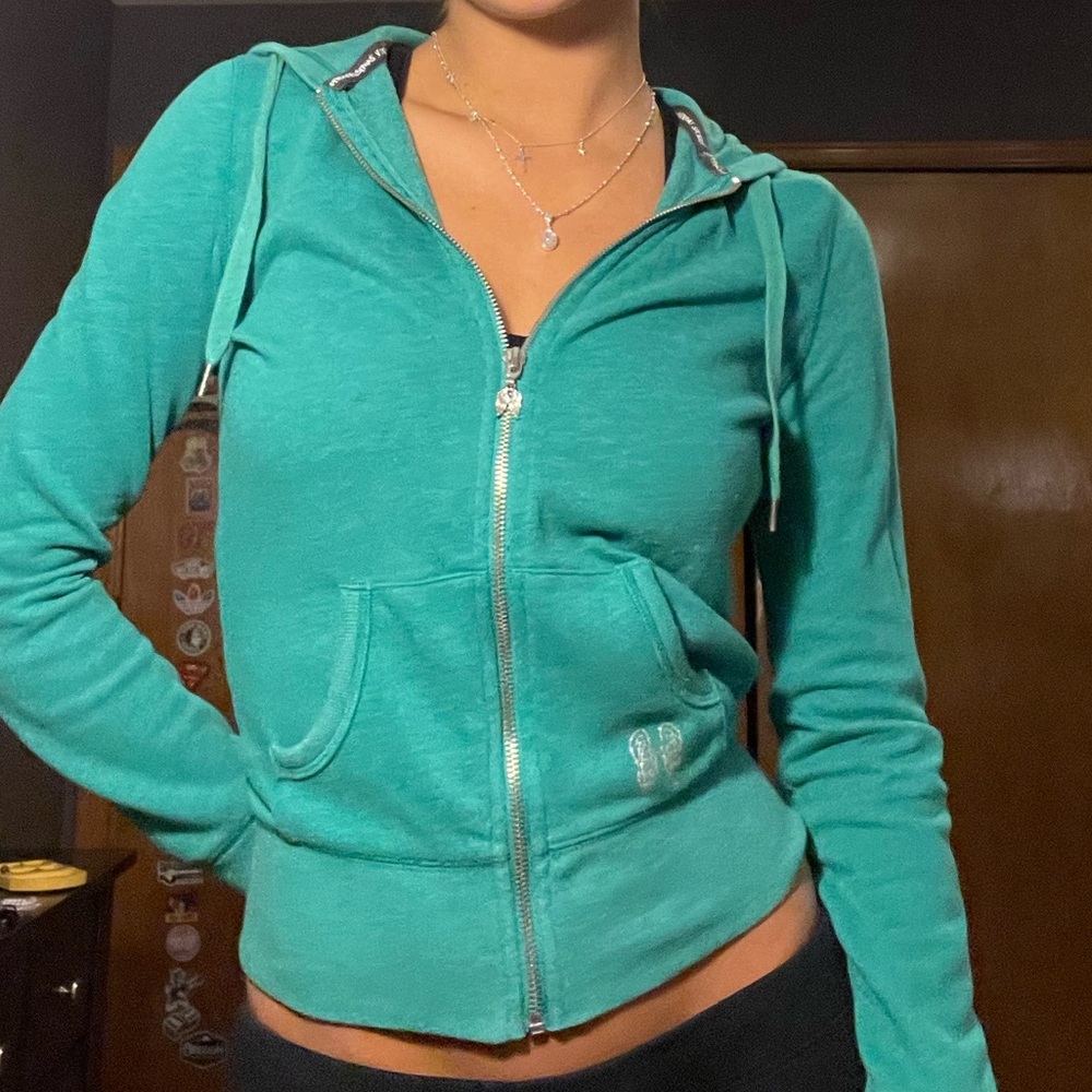 Victoria’s Secret model angel wing rhinestone bedazzled jacket